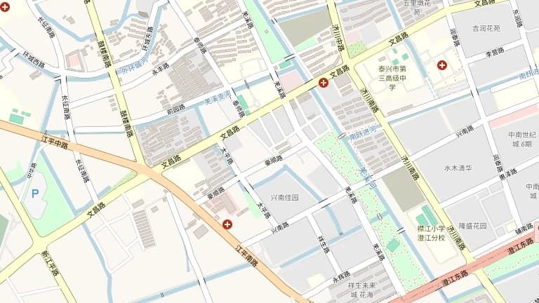 泰州泰兴希尔顿欢朋酒店 地图预览